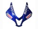 Carena Moto Honda CBR600RR 2007-2008 - Blu Verde MoviStar Castrol