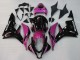 Carena Moto Honda CBR600RR 2007-2008 - Rosa Nero Lucido Corsa