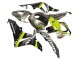 Carena Moto Honda CBR600RR 2007-2008 - Grigio Fluorescent Giallo Squalo