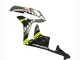 Carena Moto Honda CBR600RR 2007-2008 - Grigio Fluorescent Giallo Squalo