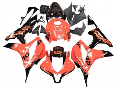 Carena Moto Honda CBR600RR 2007-2008 - Arancia Nero Lucido Repsol Fabbrica