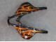 Carena Moto Honda CBR600RR 2007-2008 - Nero Lucido Arancia Fiamma