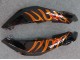 Carena Moto Honda CBR600RR 2007-2008 - Nero Lucido Arancia Fiamma