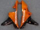 Carena Moto Honda CBR600RR 2007-2008 - Nero Lucido Arancia Fiamma