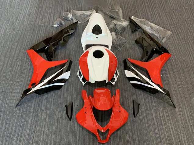 Kit Carena Moto Honda CBR600RR 2007-2008 - Bianco Rosso Nero Lucido