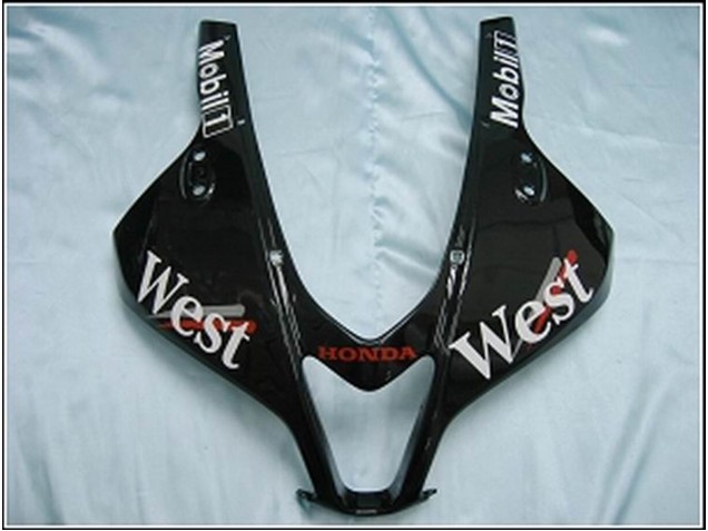 Carena Moto Honda CBR600RR 2007-2008 - Nero Lucido Bianco West