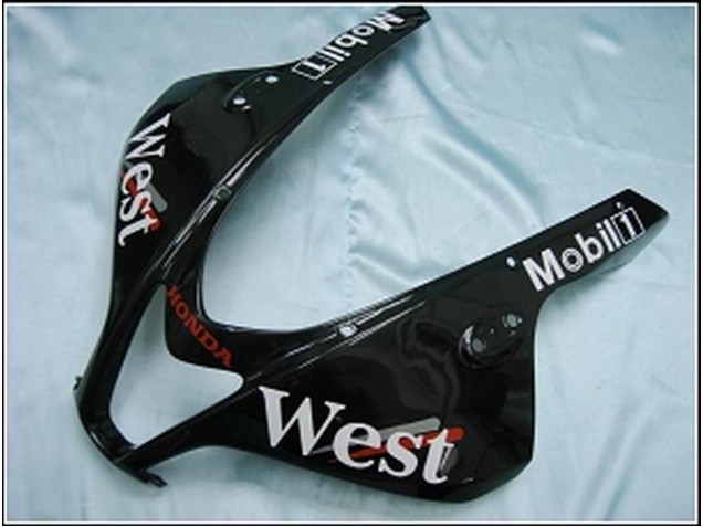 Carena Moto Honda CBR600RR 2007-2008 - Nero Lucido Bianco West