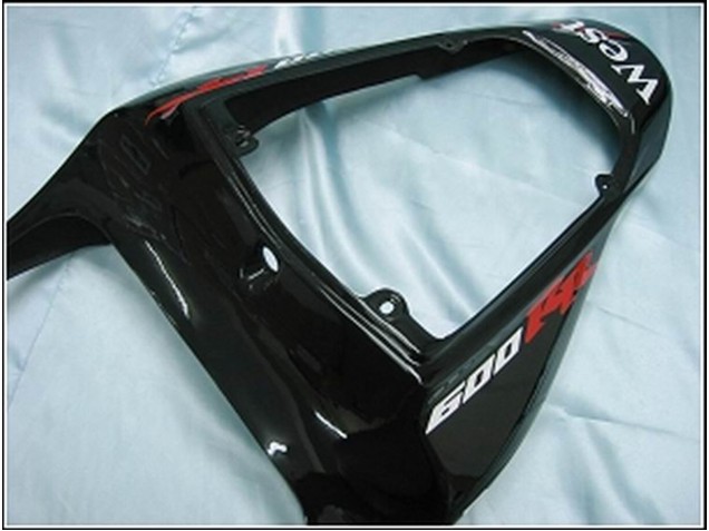 Carena Moto Honda CBR600RR 2007-2008 - Nero Lucido Bianco West