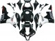 Carena Moto Honda CBR600RR 2007-2008 - Nero Lucido Bianco West
