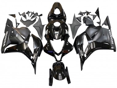 Carena Moto Honda CBR600RR 2009-2012 - Nero Lucido Nero Opaco Fabbrica