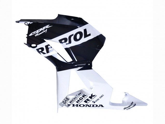 Carene Moto Honda CBR600RR 2013-2026 - Bianco Nero Lucido Repsol