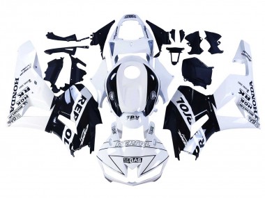 Carena Moto Honda CBR600RR 2013-2023 - Bianco Nero Lucido Repsol Fabbrica