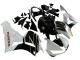 Kit Carena Moto Honda CBR600RR 2013-2026 - Bianco Nero Lucido