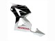 Kit Carena Moto Honda CBR600RR 2013-2026 - Bianco Nero Lucido