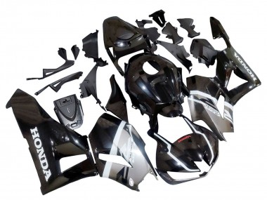 Carene Moto Honda CBR600RR 2013-2026 - Argento Nero Lucido Fabbrica