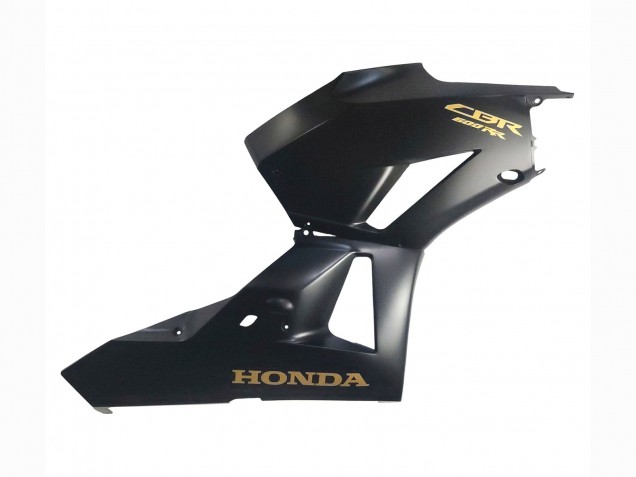 Carene Moto Honda CBR600RR 2013-2026 - Nero Opaco Oro Decals