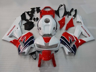 Carena Moto Honda CBR600RR 2013-2023 - Bianco Rosso Blu Scuro HRC Fabbrica