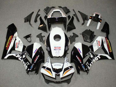 Carene Moto Honda CBR600RR 2013-2026 - Bianco Oro Nero Lucido HRC Fabbrica