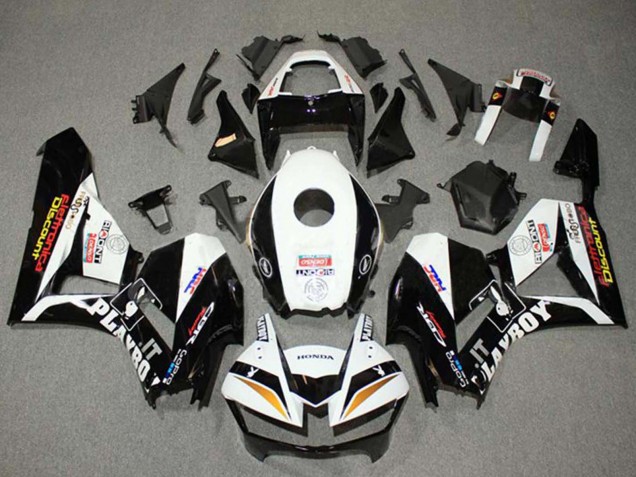 Carene Moto Honda CBR600RR 2013-2026 - Bianco Oro Nero Lucido HRC