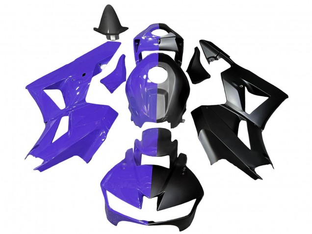 Carene Moto Honda CBR600RR 2013-2026 - Viola Nero Opaco Diviso