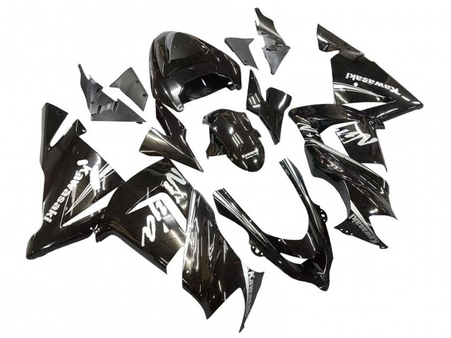 Carena Moto Kawasaki ZX10R 2004-2005 - Nero Lucido Ninja