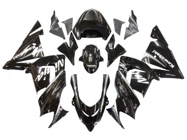Carena Moto Kawasaki ZX10R 2004-2005 - Nero Lucido Ninja Fabbrica