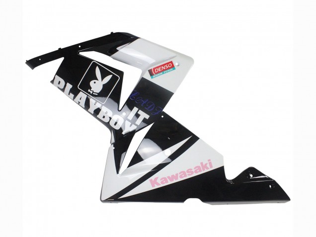 Carena Moto Kawasaki ZX10R 2004-2005 - Nero Rosa Bianco Playboy Motul