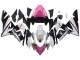 Carena Moto Kawasaki ZX10R 2004-2005 - Nero Rosa Bianco Playboy Motul