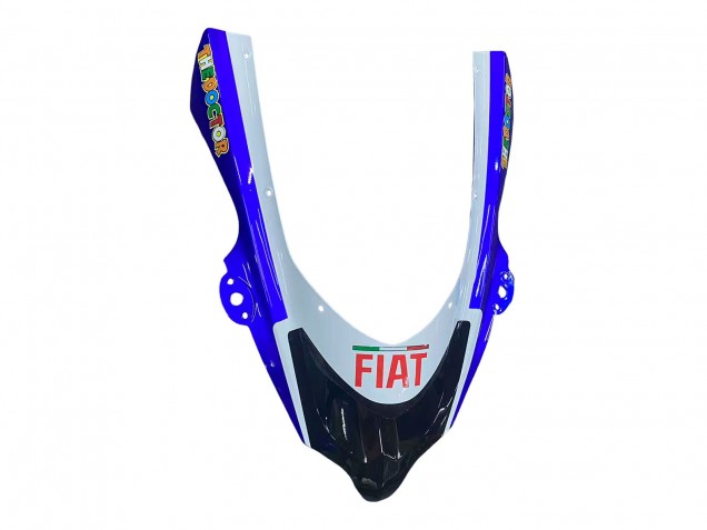 Carena Moto Kawasaki ZX10R 2004-2005 - Lucido Blu Bianco Fiat Motul