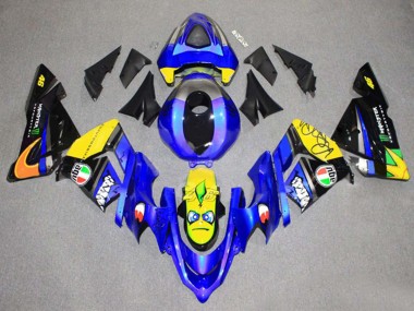 Carena Moto Kawasaki ZX10R 2004-2005 - Verde Nero Ninja Fabbrica