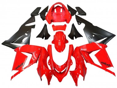 Carena Moto Kawasaki ZX10R 2004-2005 - Rosso Nero Ninja Fabbrica