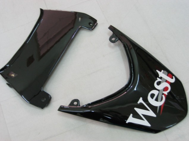 Carena Moto Kawasaki ZX10R 2004-2005 - Bianco Nero West Ninja