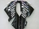 Carena Moto Kawasaki ZX10R 2004-2005 - Bianco Nero West Ninja