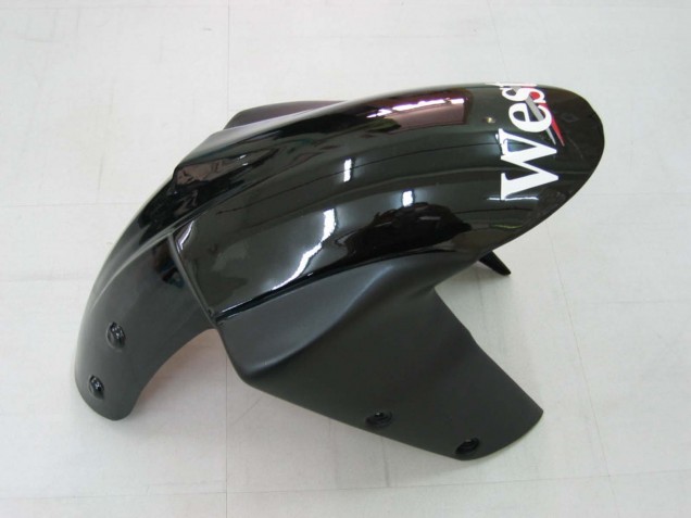 Carena Moto Kawasaki ZX10R 2004-2005 - Bianco Nero West Ninja