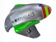 Carena Moto Kawasaki ZX10R 2004-2005 - Verde Argento Nero 69