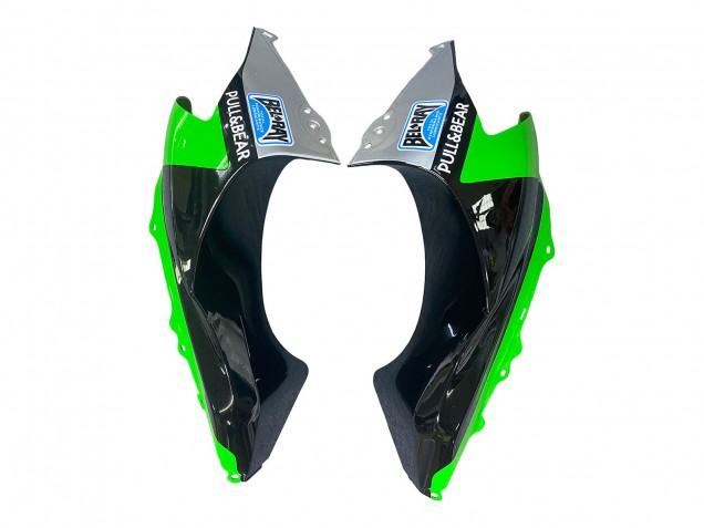 Carena Moto Kawasaki ZX10R 2004-2005 - Verde Argento Nero 69