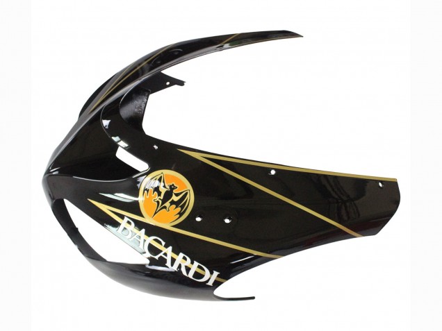 Carena Moto Kawasaki ZX10R 2006-2007 - Nero Rosso Oro BACARDI