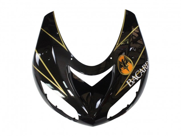 Carena Moto Kawasaki ZX10R 2006-2007 - Nero Rosso Oro BACARDI
