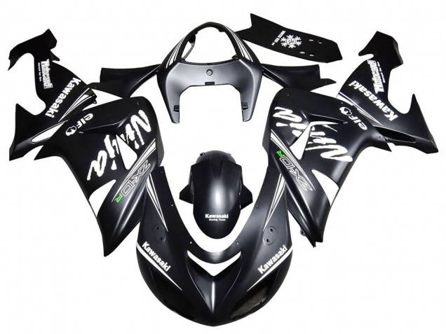 Carena Moto Kawasaki ZX10R 2006-2007 - Nero Opaco