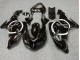 Carena Moto Kawasaki ZX10R 2006-2007 - Nero Lucido Bianco Circle