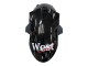 Carena Moto Kawasaki ZX10R 2006-2007 - Nero Lucido Bianco West