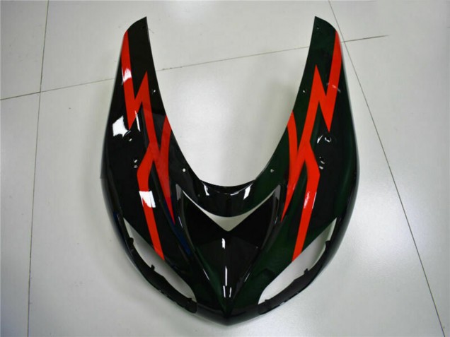 Carena Moto Kawasaki ZX10R 2006-2007 - Nero Lucido Rosso