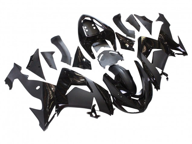 Carena Moto Kawasaki ZX10R 2006-2007 - Nero Opaco Nero Lucido