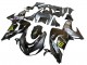 Carena Moto Kawasaki ZX10R 2006-2007 - Grigio Giallo Nero Lucido Mostro Elf