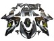 Carena Moto Kawasaki ZX10R 2006-2007 - Grigio Giallo Nero Lucido Mostro Elf