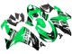 Kit Carena Moto Kawasaki ZX10R 2006-2007 - Verde Bianco Nero