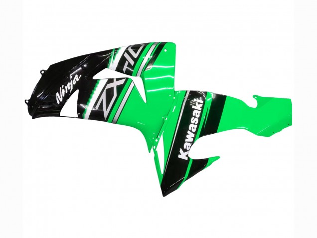 Kit Carena Moto Kawasaki ZX10R 2006-2007 - Verde Bianco Nero