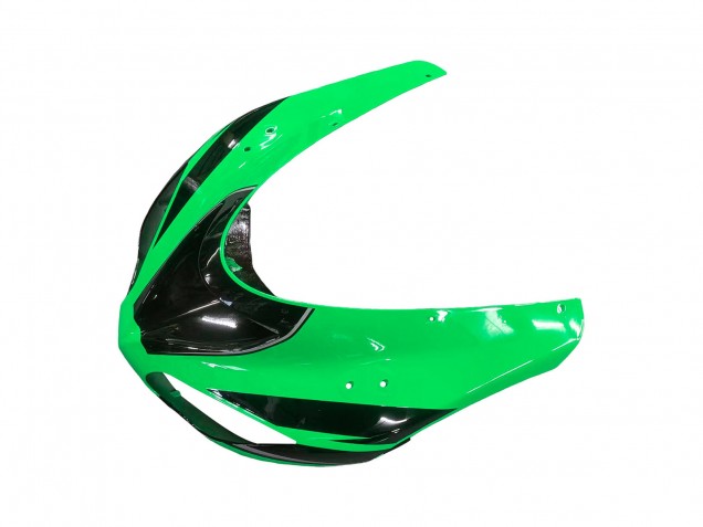 Kit Carena Moto Kawasaki ZX10R 2006-2007 - Verde Bianco Nero
