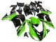 Carena Moto Kawasaki ZX10R 2006-2007 - Verde Nero Elf Touch4 3M