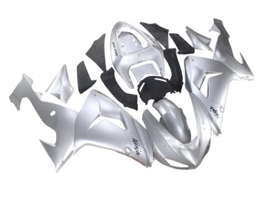 Carena Moto Kawasaki ZX10R 2006-2007 - Argento Nero Ninja Fabbrica